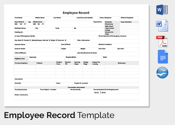 Training Log Template Download Free Documents in PDF, Doc 