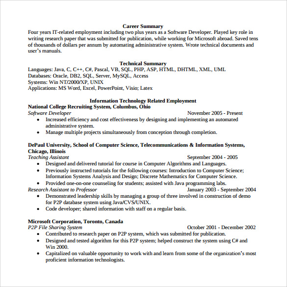 Resume Makeover: Junior Web Developer Resume | Blue Sky Resumes Blog