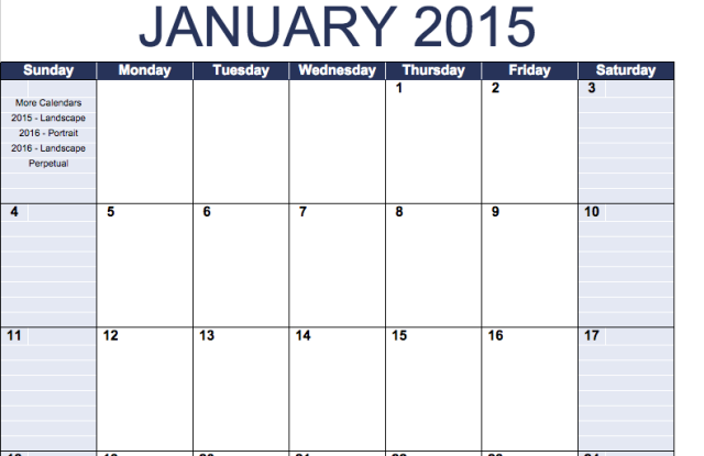 Free Google Calendar Templates | Smartsheet