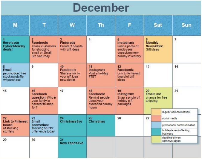 Planning For 2017? Create A Social Media Calendar Sierra Vista 
