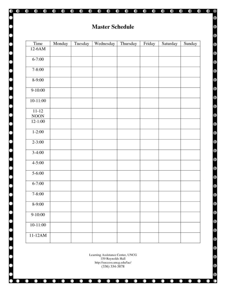 Nursing Schedule Template – 7+ Free Word, Excel, PDF Format 