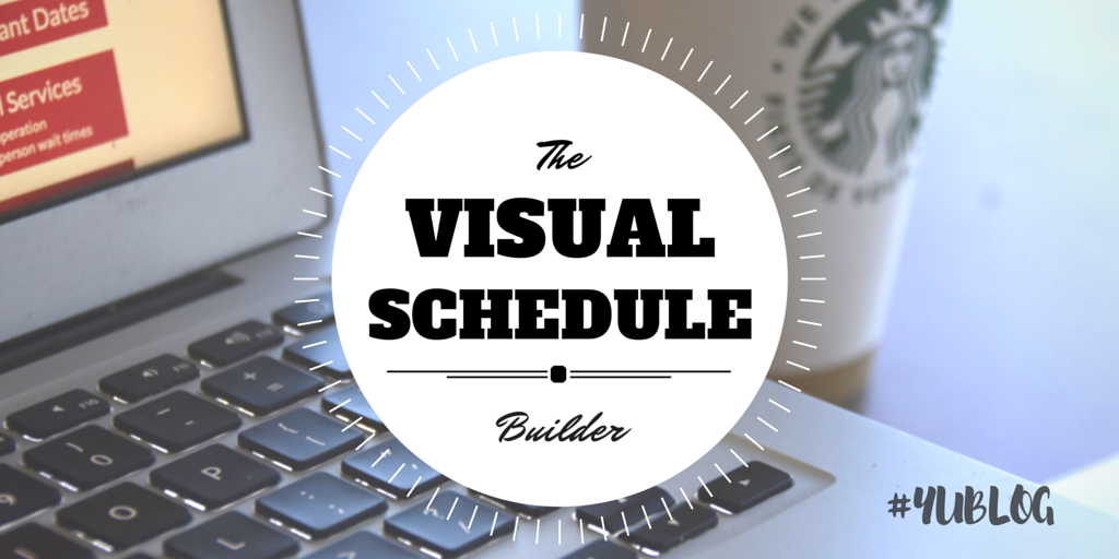 Visual Schedule Builder YouTube