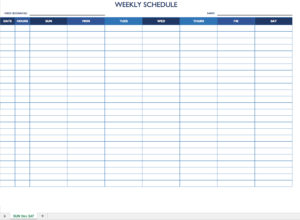 employee task list template excel