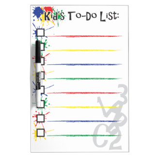 to do list for kids