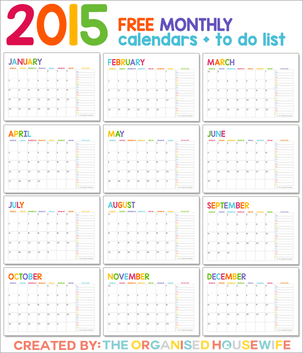 to do list with calendar