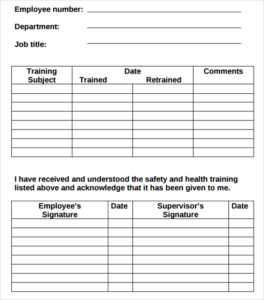 employee training record template excel task list templates employee list template excel